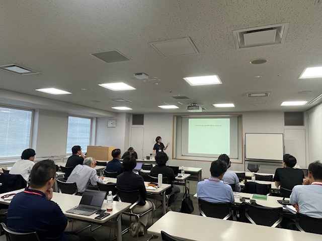 Presenter at the seminar